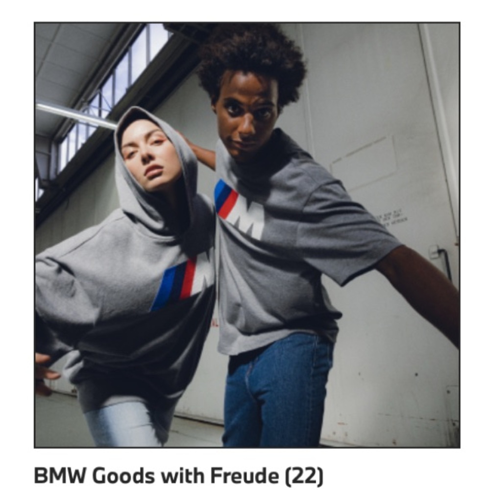 NWT BMW Gray Sweatshirt with M Logo Size Large